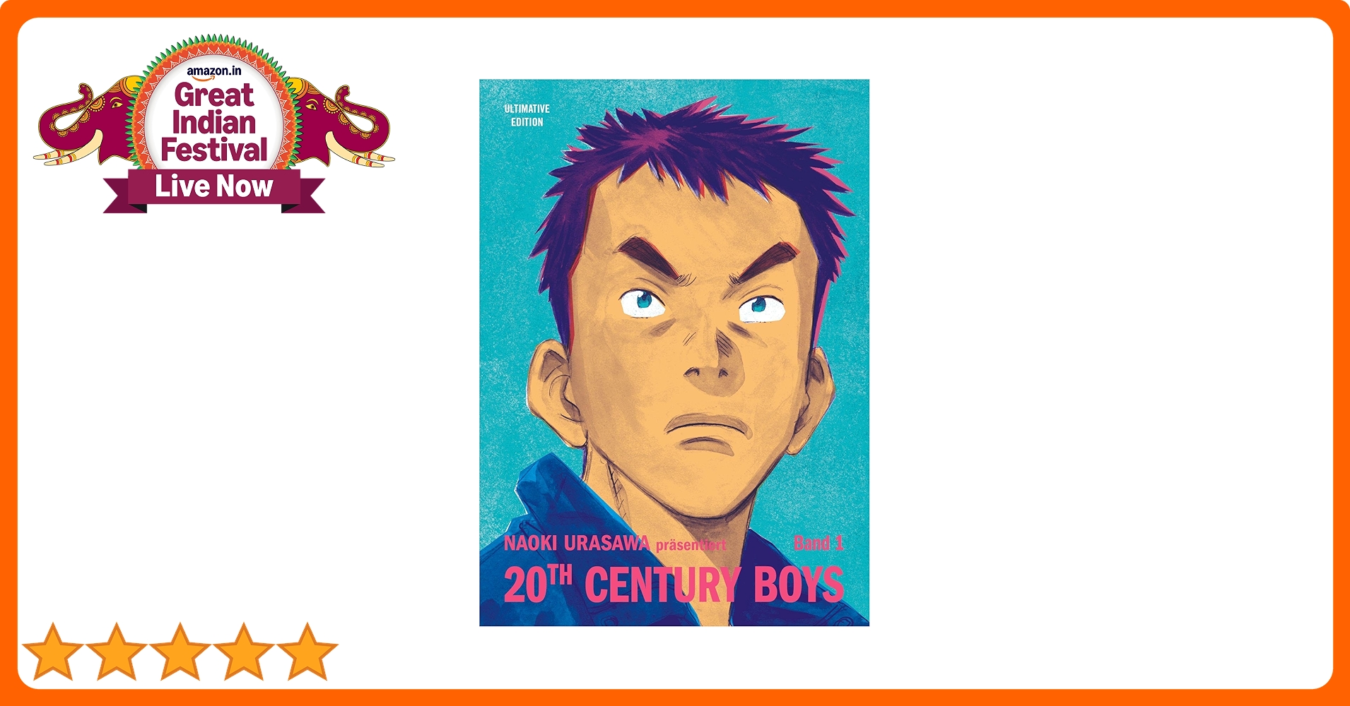 Buy 20th Century Boys: Ultimative Edition: Bd. 1 Book Online